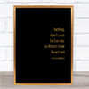 Audrey Hepburn Don't Be Shy Quote Print Black & Gold Wall Art Picture