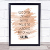 God Often Uses Quote Print Watercolour Wall Art