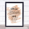 Strong Not Skinny Quote Print Watercolour Wall Art