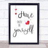 Have Faith In Yourself Quote Typography Wall Art Print