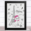 Marie The Aristocats Paris Children's Kids Wall Art Print