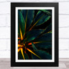 Abstract Green Botanical Home Wall Art Print