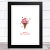 Ice Cream Sweetest Home Wall Art Print