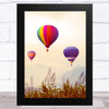 Hot Air Balloons Design 3 Home Wall Art Print