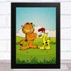 Garfield And Odie Children's Kid's Wall Art Print