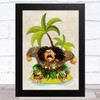 Maui Moana Children's Kid's Wall Art Print Maui Moana Children's Kid's Wall Art Print