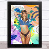 Beyoncé Iconic Celeb Wall Art Print Beyoncé Iconic Celeb Wall Art Print