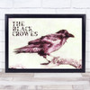 The Black Crowes Music Poster Retro Style Music Fan Song Lyric Wall Art Print