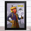 Beef Boss Gaming Comic Style Kids Fortnite Skin Children's Wall Art Print