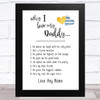 Why I Love My Daddy Name & Numbers Personalised Dad Father's Day Gift Print