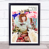 Florence & The Machine Pop Art Vintage Floral Wall Art Print