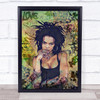 Lauryn Hill Urban Graffiti Wall Art Print