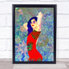 Catalina Botanical Watercolour Wall Art Print