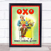Vintage Advert Oxo Wall Art Print