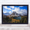 Sunburst Peak Sunrise Assiniboine Alberta Canada Top Wall Art Print
