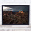 The Confluence Arizona Lightning Desert Grand Canyon USA United Wall Art Print