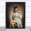 Fantasize Asia Asian Japanese Japan Girl Model Woman Wall Art Print