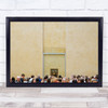 Mona Lisa World People Mona Louvre France Painting Frame Wall Art Print