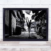 Street Performance Alley Ballet Ballerina Balance Gravity Flexible Art Print