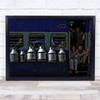 Train Milk Cans People Tubook2012 India Bottle Bottles Wall Art Print