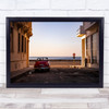 Watching The Sun Set Havana Cuba Sunset Travel Sea Ocean Malecon Wall Art Print