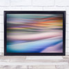 Paper Abstract Colours Pastel Colour Water Wall Art Print