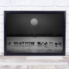 At a glance Kuwait Animals Flamingos Birds Flamingo Bird Animal Wall Art Print