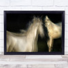 grace Horse Horses Animal Animals Blur Blurry Double Exposure Multiple Art Print