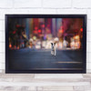 Leaving Las Vegas Hamburg Animals Dogs Dog Red Jack Russel Animal Cute Art Print