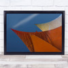 Abstract Lines Architecture Edge Rust Rusty Shapes Geometry Wall Art Print