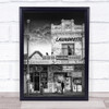 Food Street Architecture Person Milk Window Marketing Commercial Wall Art Print