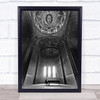 Holy Music Religion Abkhazia Cathedral Grand Piano Silhouette Wall Art Print