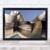 Undulation Bibao Spain Guggenheim Museum Metal Plates Modern Wall Art Print