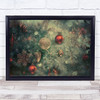 Christmas Scenery Believe Christmas Tree Ball Wall Art Print