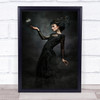 Moira Model Gothic Fashion Girl Firefly Wall Art Print