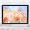 Ethereal Flowers Flower Celestial Spiritual Translucent Pastel Colour Art Print