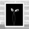 Hug Flower Tulip Tulips L Flowers Embrace Wall Art Print