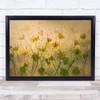 Sunny flowers Spring Yellow Flower Botanical Graphic Wall Art Print