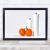 Salt A Pepper Tomato Tomatoes Vegetable Kitchen Food Wall Art Print