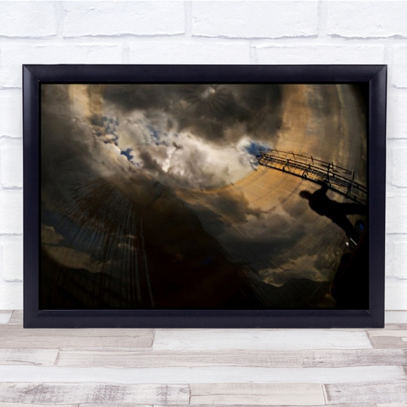 Escape 3 Creative Edit Edited Conceptual Construction Production Wall Art Print