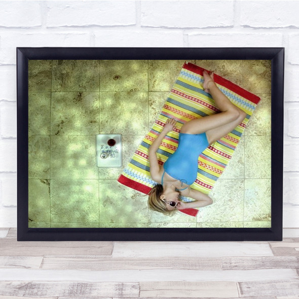 Lazing By Hockney A 039 S Swimming Pool Summer Holiday Vacation Wall Art Print