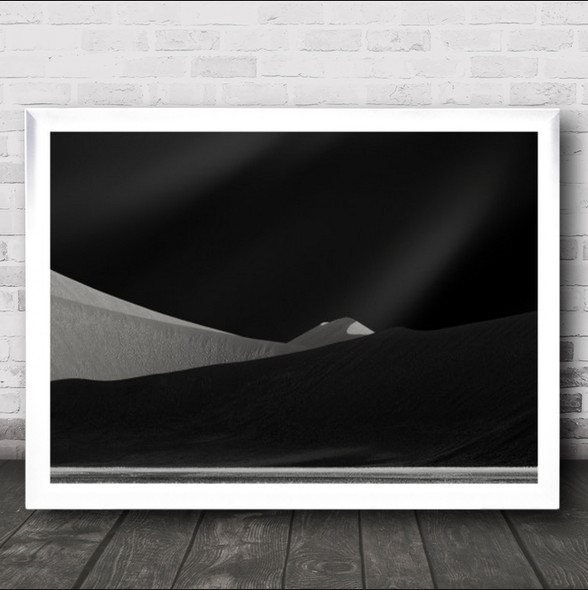 Hear And See Sossusvlei Namibia Desert Africa Sand Dune Wall Art Print