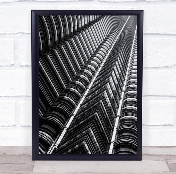 Sum Up London Architecture Abstract Cityscape Skyline Wall Art Print