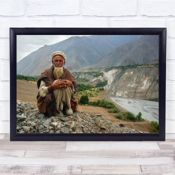 My Valley Pakistan Hindu Kush Documentary Person Wall Art Print