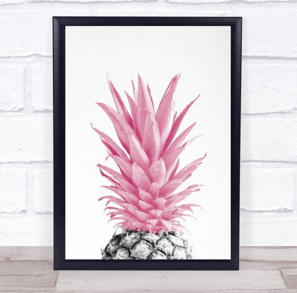 Pineapple Pink 03 Fruit Fruits Studio Wall Art Print