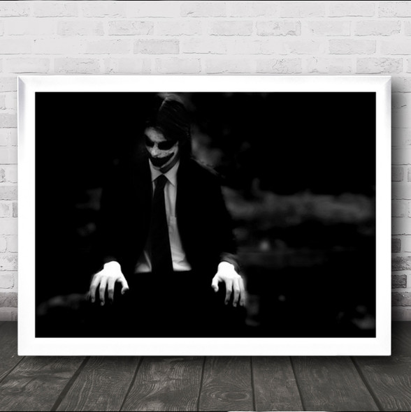 Why So Seriouus Belgium Wall Art Print