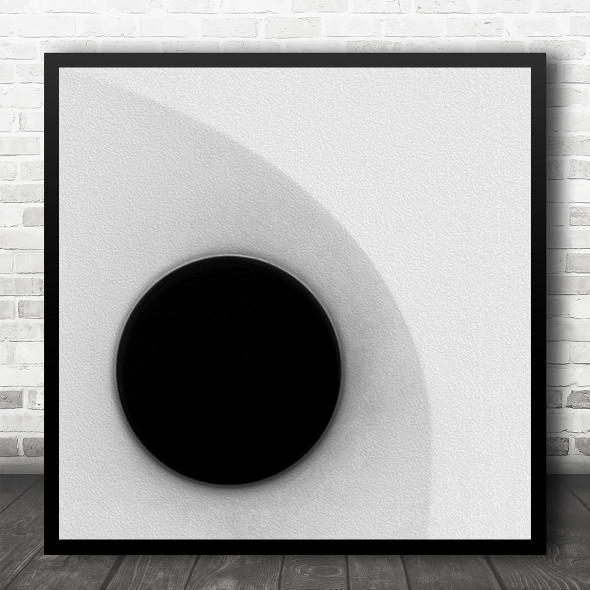 Abstract Simple Graphic Curve Minimalism Minimalistic Round Square Wall Art Print