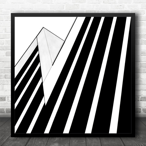 Architecture Abstract Abstraction Modern Lines Shapes Stripes Square Wall Art Print