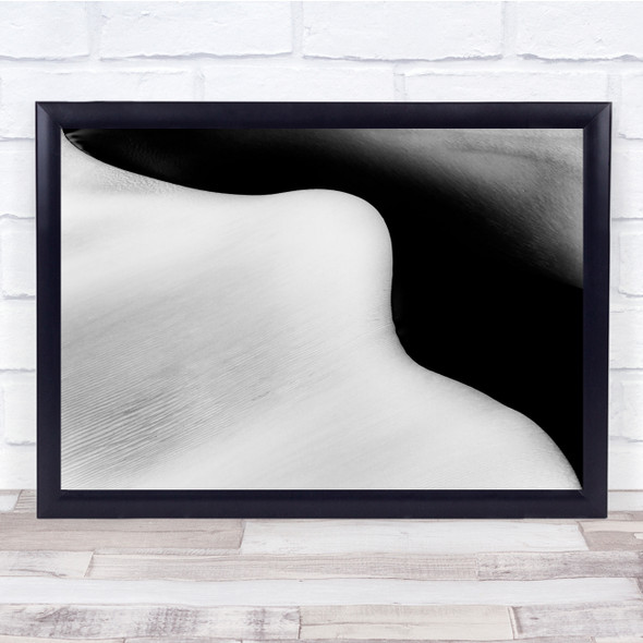 Abstract Landscape Nature Forest Woods Pattern Sand Wall Art Print