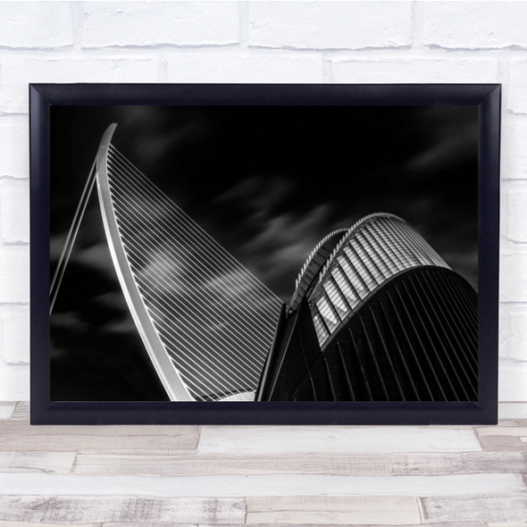 Valencia City of science Calatrava Architecture Wall Art Print